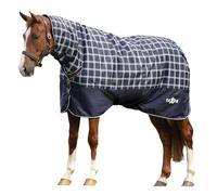 Saxon Defiant 600D Combo Waterproof Medium Turnout Navy/Plaid 6ft 6in