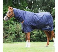 Weatherbeeta Saxon Defiant 600d Combo Neck Heavy Navy and White - 4'0