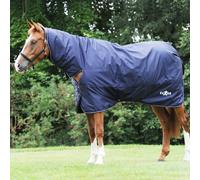 Weatherbeeta Saxon Defiant 600d Combo Neck Heavy Navy and White - 4'0