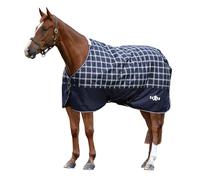 Saxon Defiant 600D Standard Neck Lite Navy Plaid - 5'6
