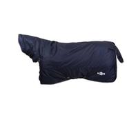 Saxon Defiant Plaid Horse Turnout Rug & Neck Cover Navy/white (5)