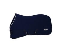 Saxon Defiant Standard-Neck Fleece Horse Rug Navy/white (4 3")