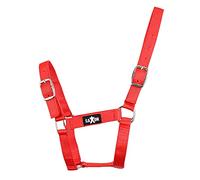 Saxon Economy Headcollar Red Small Pony
