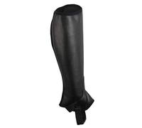 Saxon Equileather Half Chaps, Black, Size M