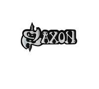 Saxon Heavy Metal Band_2 Patch Badge Embroidered Iron on Applique Souvenir Accessory