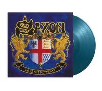 Saxon - Lionheart - Ind Numbered Aquamarine Vinyl - In Stock