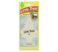 Saxon Little Trees Hanging Air Freshener - Coconut - Long-Lasting Sweet Cherry Scent Tree - Fragranced Hanging Trees