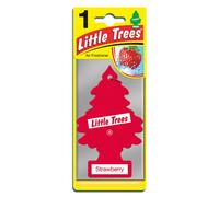 Saxon Little Trees Hanging Air Freshener - Strawberry - Long-Lasting Sweet Cherry Scent Tree - Fragranced Hanging Trees