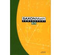 Saxon Math Homeschool 6/5 by Hake (English) Paperback Book