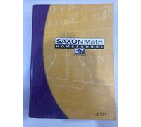 Saxon Math Homeschool 8/7
