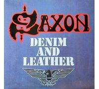 Saxon - SAXON - DENIM & LEATHER LP ORIGINAL (15551)