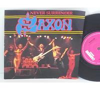 SAXON - SAXON never surrender, 7 inch single, CAR 204