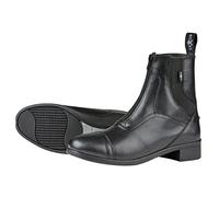 Saxon Syntovia Childrens Horse Riding Zip Paddock Boots - Black: Childs 1