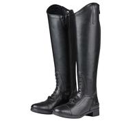 Saxon Syntovia Tall Field Boot - Black - Wide Short - Size 5
