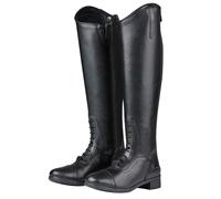 Saxon Syntovia Tall Field Boots with Zip, Elastic Inserts and Durable Sole