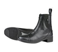 Saxon Syntovia Zip Paddock Boot - Black - Child Size 11