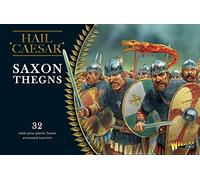 Saxon Thegns - 28mm Scale Plastic Miniatures for Hail Caesar by Warlord Games - Highly Detailed Dark Age Era Miniatures for Table-top Wargaming