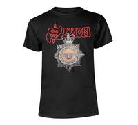 Saxon Unisex Adult Strong Arm Of The Law T-Shirt PH998