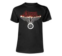 Saxon Unisex Adult Wheels Of Steel T-Shirt PH1182