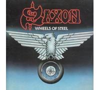 SAXON - WHEELS OF STEEL LP (VINYL ALBUM) FRENCH CARRERE 1980