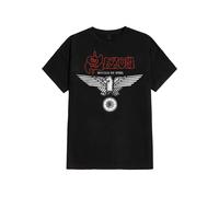 Saxon - Wheels Of Steel - T-Shirt - black - S - 100% Cotton S