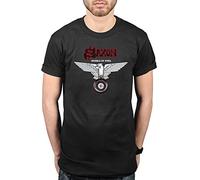 Saxon Wheels of Steel T-Shirt Heavy Metal Band Merchandise