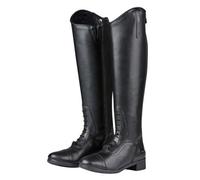 Saxon Womens/ladies Syntovia Tall Field Boots Black (6 Uk Wide Regular)