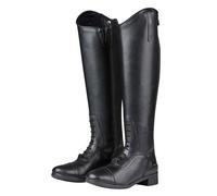 Saxon Women's Syntovia Tall Field Boots in Black | Size: 4 Saxon Black 4