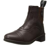 Saxon Womens Syntovia Zipped Paddock Boots - Brown Footwear - 8.5