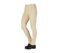 Saxon Women's Warm Up II Cotton Stretch Jodhpurs - Beige - Size: 36" Waist