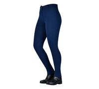 Saxon Zip Front Warm Up Jodhpurs in Navy | Size: 10 Years Saxon Navy 10 Years