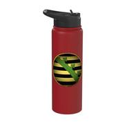 Saxony Heraldry Medieval Kingdom of Saxony Stainless Steel Insulated Water Bottle