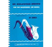Saxophone 30 Selected Duets for Two Saxophones or Oboes Easy Intermediate