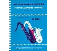 Saxophone 30 Selected Duets for Two Saxophones or Oboes Easy Intermediate
