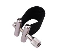 Saxophone Accessory 1 Pcs Saxophone Ligature Compact Durable Sax Black Ligature For Alto Saxophone Metal Mouthpiece Parts