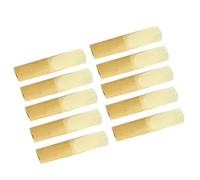 Saxophone Accessory 10 Pcs Alto/high-pitched/tenor Saxophone Reed Sax Woodwind Instruments Parts (Color : High, Size : 3)