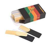 Saxophone Accessory 10 Pcs Eb Alto Saxophone Reeds Saxophone Reed Woodwind Instrument Parts Accessories (Color : Strength 4.0)