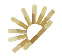 Saxophone Accessory 10 Pcs High-pitched Alto Tenor Bb Saxophone Reed Strength 2.5 Saxophone Accessories Parts (Color : Alto)
