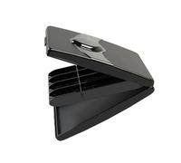 Saxophone Accessory Black Reeds Case Holder Box ABS 8pcs Reeds Capacity For Saxophone Clarinet Reeds Parts