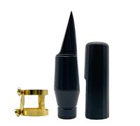 Saxophone Accessory E Flat Baritone Saxophone ABS Mouthpiece Set With Reed Fixed Clip Cap Accessories