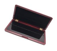 Saxophone Accessory High-pitched Alto Tenor Solid Wood Saxophone Reed Storage Box Accessory Holds 10 Pcs Reeds