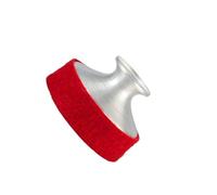 Saxophone Accessory Saxophone Mute Light-weight Aluminum Sax Silencer For High-pitched/Alto/Tenor Sax (Color : Red, Size : Alto)
