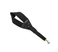 Saxophone Accessory Saxophone Single Shoulder Strap Adjustable Hanging Neck Straps Lanyard Sax Parts (Color : BK)