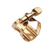 Saxophone Accessory Single Screw Adjustment Saxophone Ligature Durable Metal Clip Fastener For High-pitched/Alto/Tenor Sax (Color : Tenor)