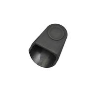 Saxophone Alto Treble Tenor Mouthpiece Cover Mouthpiece Cap Silicone Cap To Protect Reed Saxophone Parts(Black,Large)