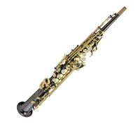 saxophone B flat straight tube soprano saxophone black professional instrument