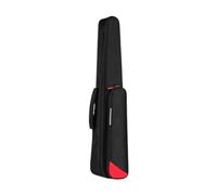 Saxophone Bag Music Instrument Storage Bag Exterior Pocket Electronic Wind Instrument Bag for Protects Musical Instruments, Black with red