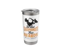 Saxophone Beard The Best Saxophonists Have Beards Stainless Steel Insulated Tumbler