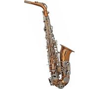 Saxophone Beginner Kit for Adults, Saxophone Musical Instrument Alto E-flat Saxophone Professional Playing Type Antique Brass Surface Saxophone Instrument