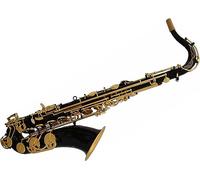 Saxophone Beginner Kit for Adults, Saxophone Musical Instrument Black Lacquer Gold Key B-flat Alto Saxophone Beginner Brass Body Saxophone Musical Instrument